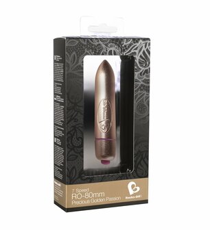 Vibrerende Bullet met 7 Snelheden - 80 mm