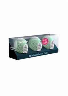 Masturbator Eitjes Set - Riffle - 3 Stuks