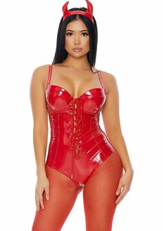 Heat It Up - Sexy Duivel Kostuum S/M