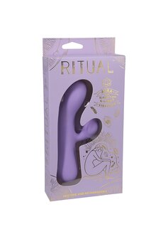 Aura - Rechargeable Silicone Rabbit Vibe - Lilac