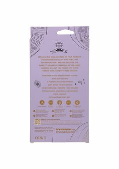 Aura - Rechargeable Silicone Rabbit Vibe - Lilac