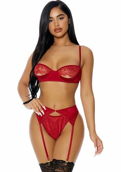 Just a Peek - Lingerie Set M