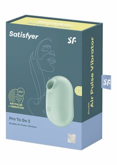 Pro to Go 2 - Dubbele Air Pulse Vibrator
