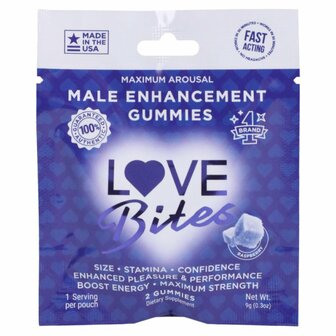 Male Sensual Gummies - 12 pack - 2 pcs per pack - 9 gram