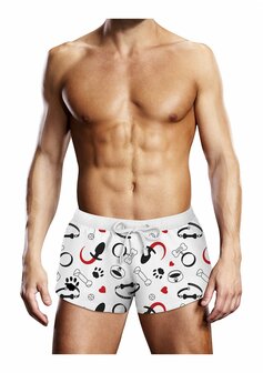 Swim Trunk Puppie Print M