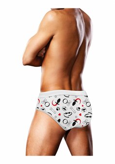 Swim Brief Puppie Print S