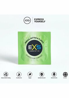 EXS Ribbed and Dotted Retail Pack - 48 pcs