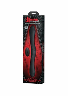 Dual-Flex Siliconen Vibrator + Draadloze Afstandsbediening