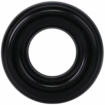 Ribbed Donut - Black