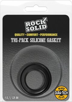 Tri-Pack Silicone Gasket - Black