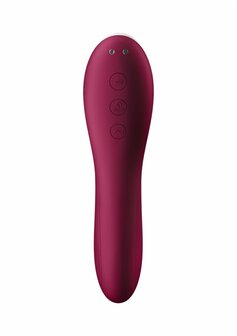 Dual Crush - Inbrengbare Dubbele Air Pulse Vibrator