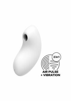 Vulva Lover 2 - Dubbele Air Pulse Vibrator