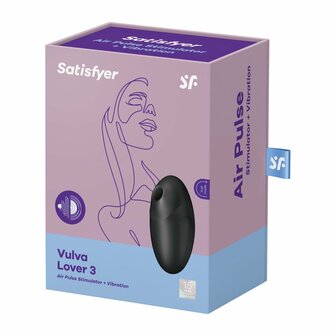 Vulva Lover 3 - Dubbele Air Pulse Vibrator