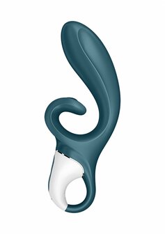 Hug Me - Rabbit Vibrator met Tong Tip voor Clitoris Stimulatie