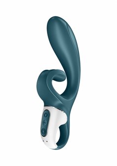 Hug Me - Rabbit Vibrator met Tong Tip voor Clitoris Stimulatie