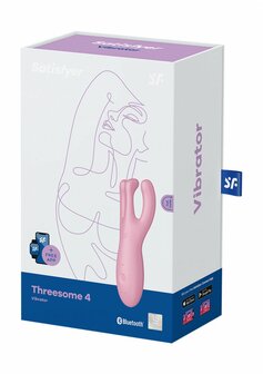 Threesome 4+ - Opleg Vibrator met App