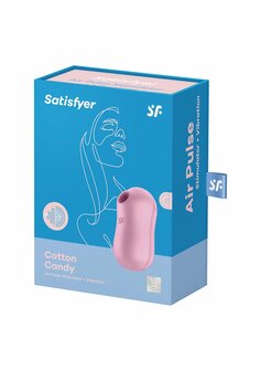 Cotton Candy - Dubbele Air Pulse Vibrator