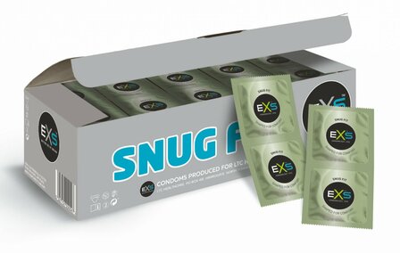 EXS Snug Fit - Condoms - 144 Pieces