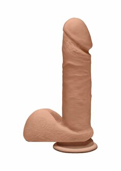 Perfect D - Realistische ULTRASKYN Dildo met ballen - 18 cm