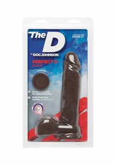 Perfect D - Realistische ULTRASKYN Dildo met ballen - 20 cm