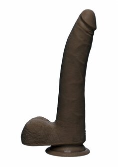 D Slim - Realistische ULTRASKYN Dildo met Ballen - 20 cm