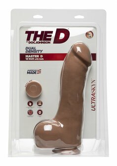 Master D - Realistische ULTRASKYN Dildo met Ballen - 30 cm