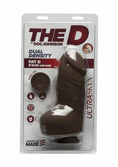 Fat D - Realistische ULTRASKYN Dildo met Ballen - 20 cm