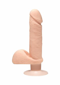 Perfect D - Realistische ULTRASKYN Dildo met ballen - 18 cm