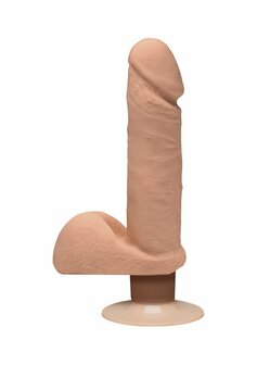 Perfect D - Realistische ULTRASKYN Dildo met ballen - 18 cm