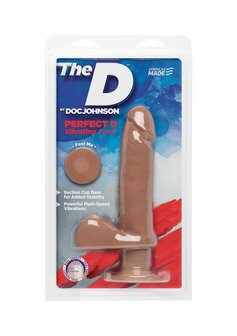Perfect D - Realistische ULTRASKYN Dildo met ballen - 18 cm