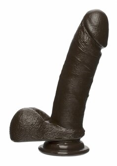 Perfect D - Realistische FIRMSKYN Dildo met Ballen - 18 cm