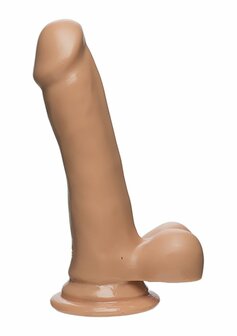 Slim D - Realistische FIRMSKYN Dildo met Ballen - 15 cm