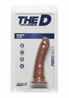 Slim D - Realistische FIRMSKYN Dildo - 17 cm