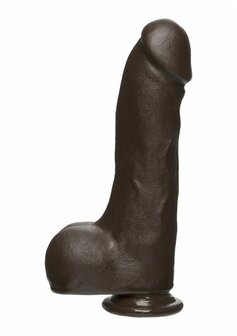 Master D - Realistische FIRMSKYN Dildo met Ballen - 25 cm