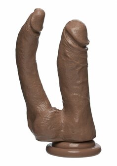 Double Dippin&#039; D - Dubbele Realistische FIRMSKYN Dildo