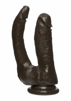 Double Dippin&#039; D - Dubbele Realistische FIRMSKYN Dildo