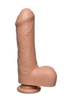 Uncut D - Realistische FIRMSKYN Dildo met Ballen - 18 cm