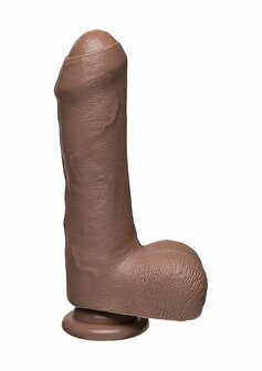Uncut D - Realistische FIRMSKYN Dildo met Ballen - 18 cm