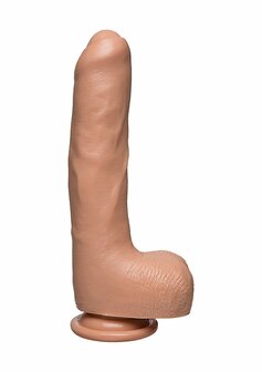 Uncut D - Realistische FIRMSKYN Dildo met Ballen - 22 cm