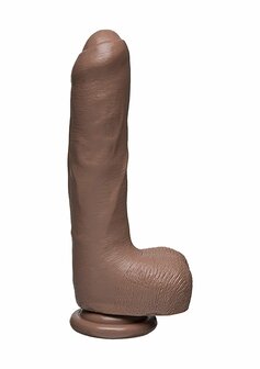 Uncut D - Realistische FIRMSKYN Dildo met Ballen - 22 cm