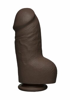 Fat D - Realistische FIRMSKYN Dildo met Ballen - 20 cm