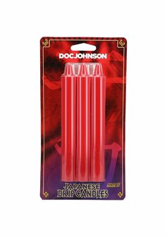 Japanese Drip Candles - Red
