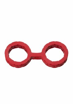 Silicone Cuffs - Small - Red