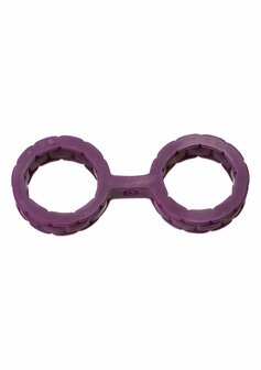 Silicone Cuffs - Small - Purple
