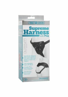 Platinum Supreme Harnas met Plug