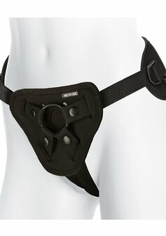Supreme Harnas met Vibrerende Plug en Afstandsbediening