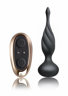 Petite Sensations Discover - Vibrerende Butt Plug met Lange Tip en Structuur