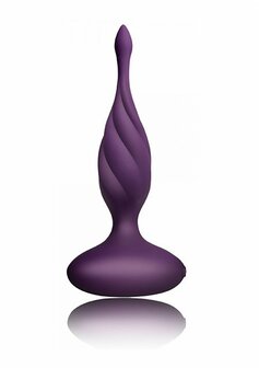 Petite Sensations Discover - Vibrerende Butt Plug met Lange Tip en Structuur