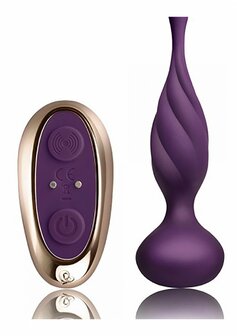 Petite Sensations Discover - Vibrerende Butt Plug met Lange Tip en Structuur