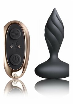 Petite Sensations Desire - Vibrerende Butt Plug met Structuur